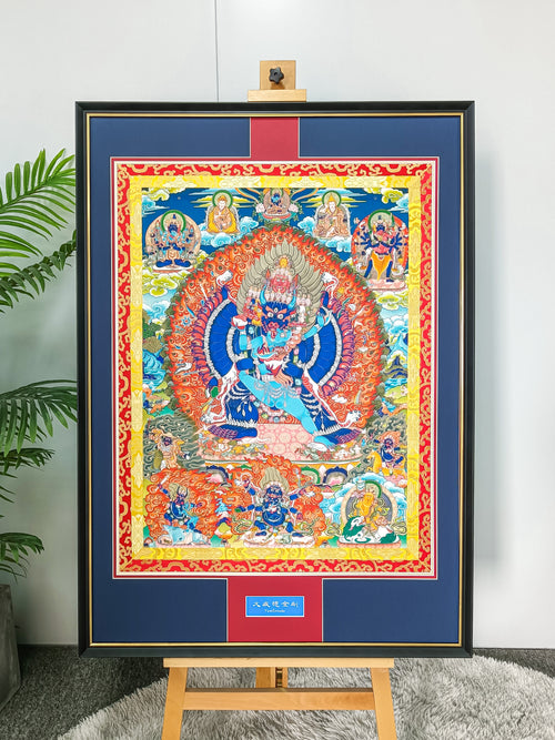 Yamantaka Thangka Framing Sentimental Item