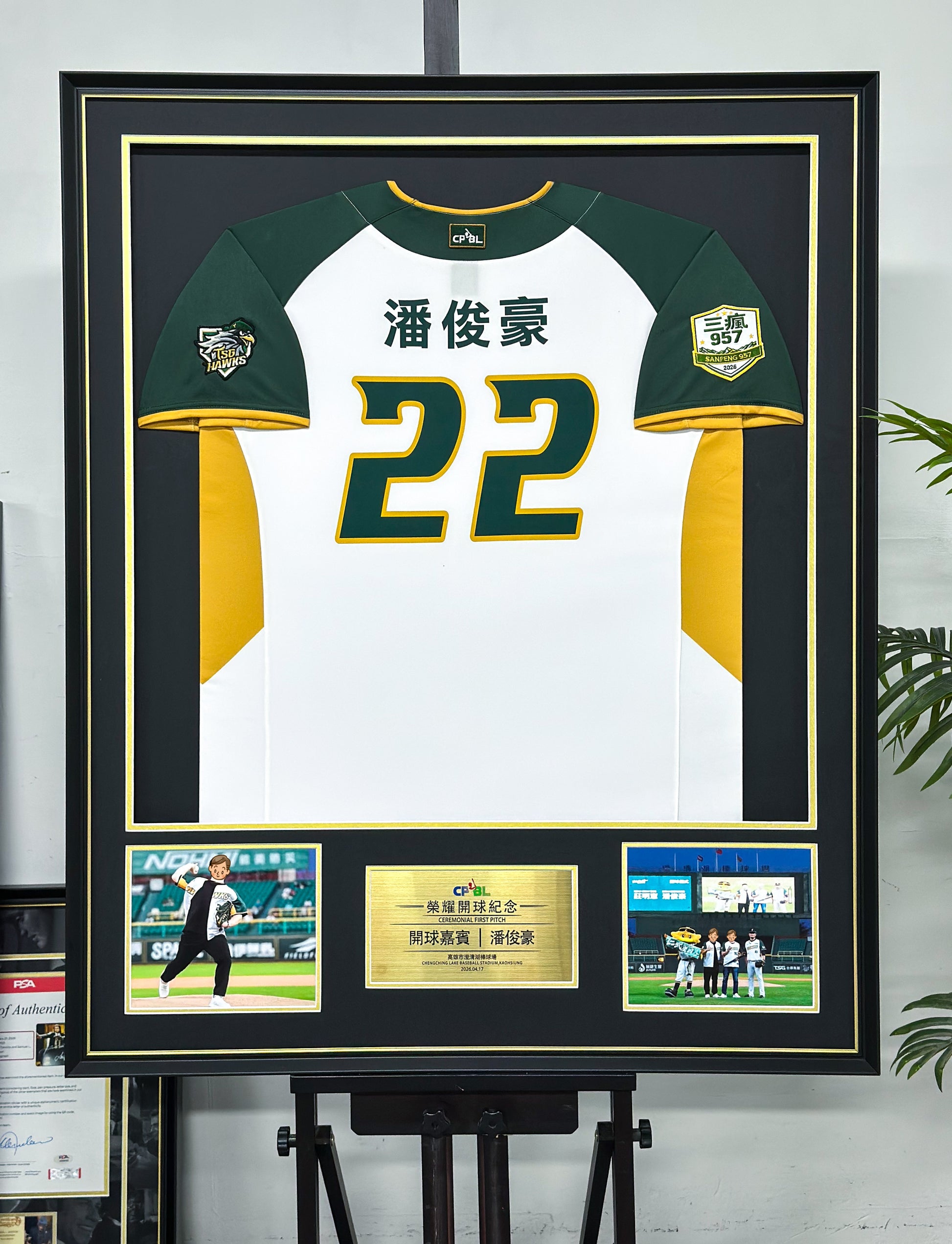 Custom Framed Personal Baseball Jersey