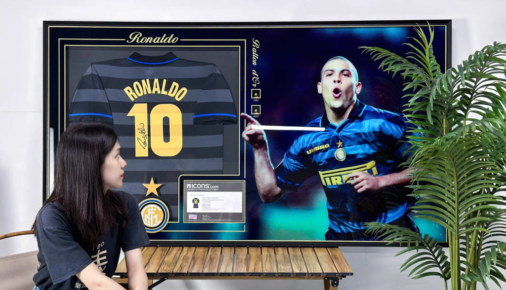Ronaldo Lima Inter Milan Jersey – Autographed Custom Framing