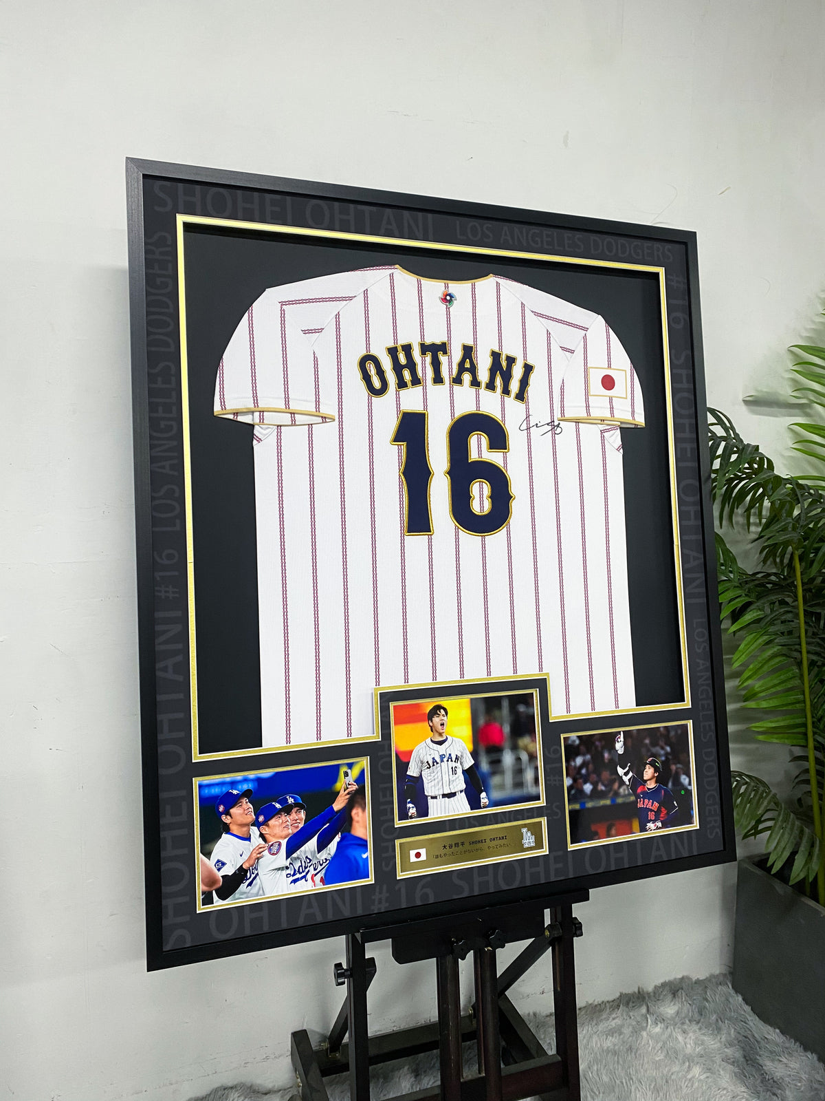 Shohei Ohtani Team Japan #16 Jersey Framing