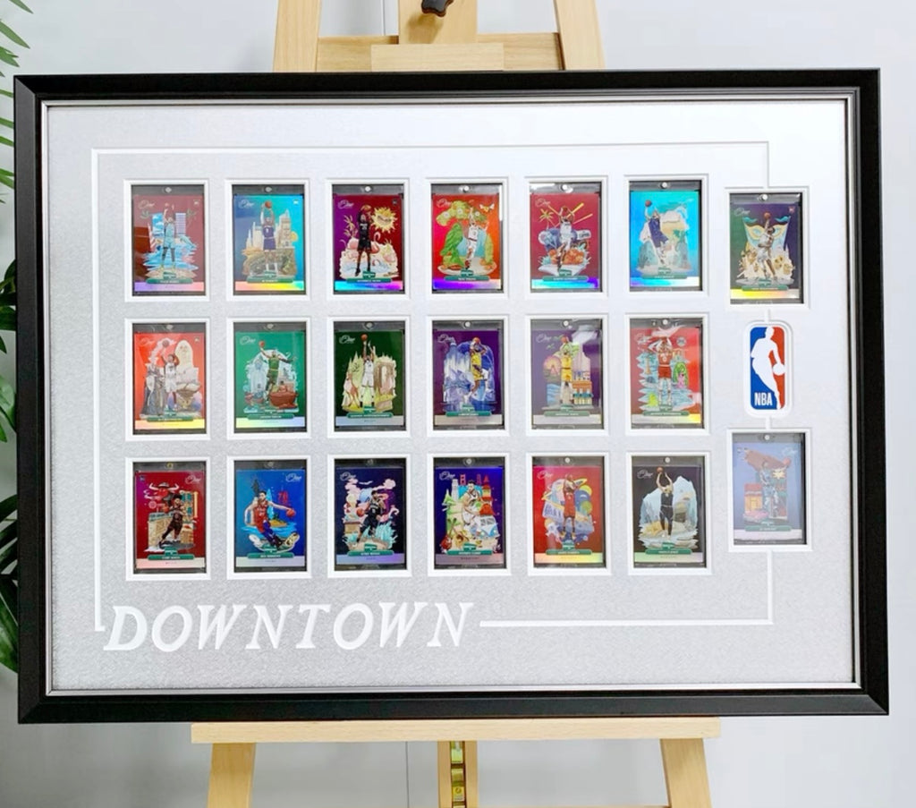 Custom NBA Trading Card Framing | Collector Display Case