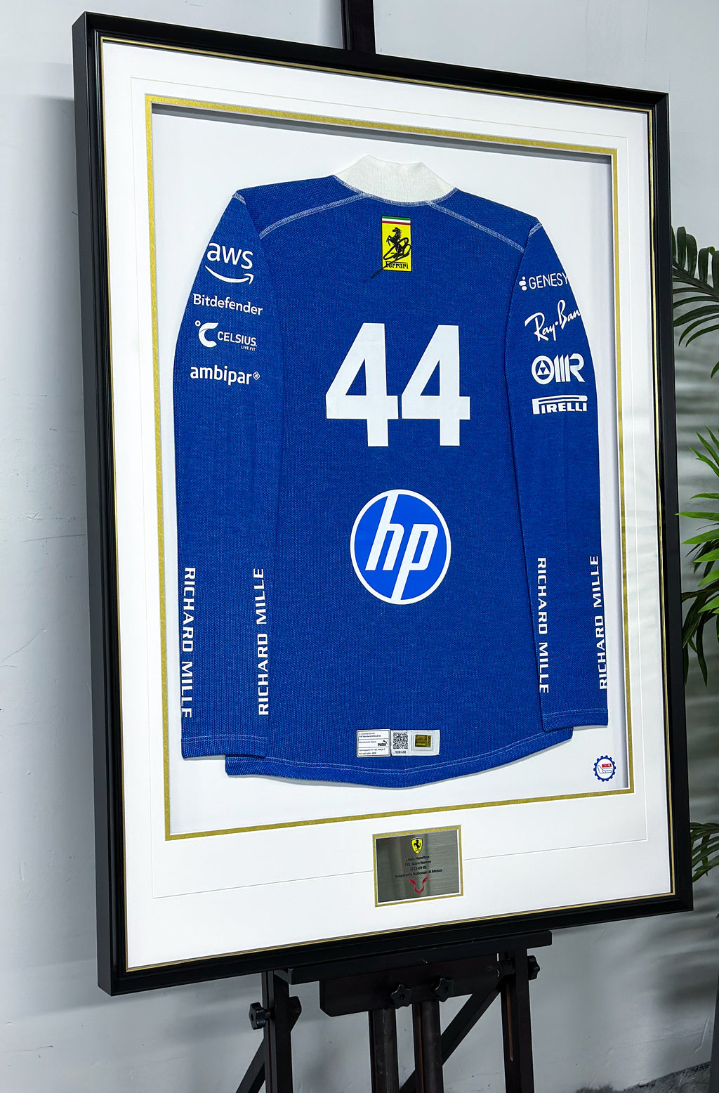 Custom long-sleeve framing