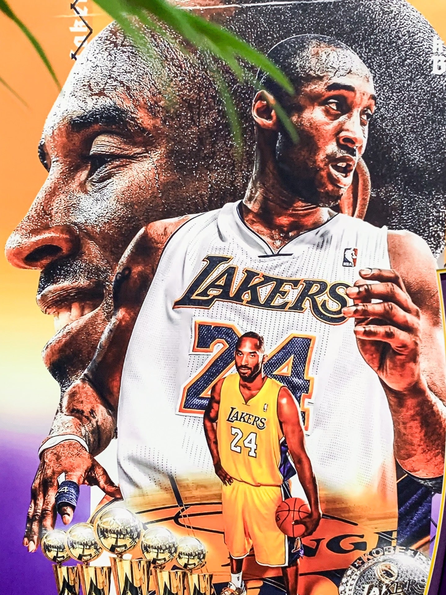 Kobe Bryant Los Angeles Lakers Autographed Custom Framed Jersey