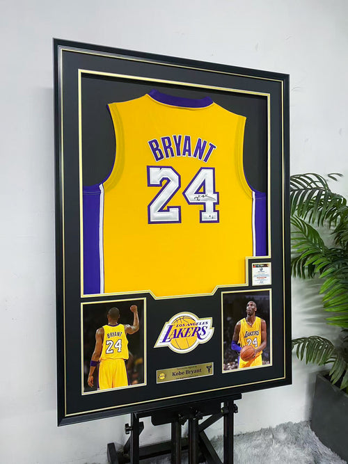 Kobe Bryant Los Angeles Lakers #24 Jersey Framing