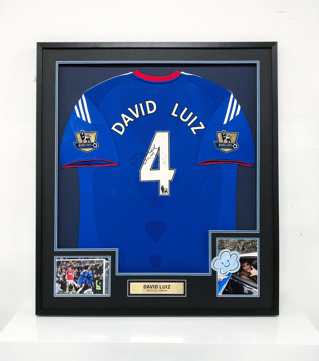 Frank Lampard Chelsea Autographed Jersey Custom Framing