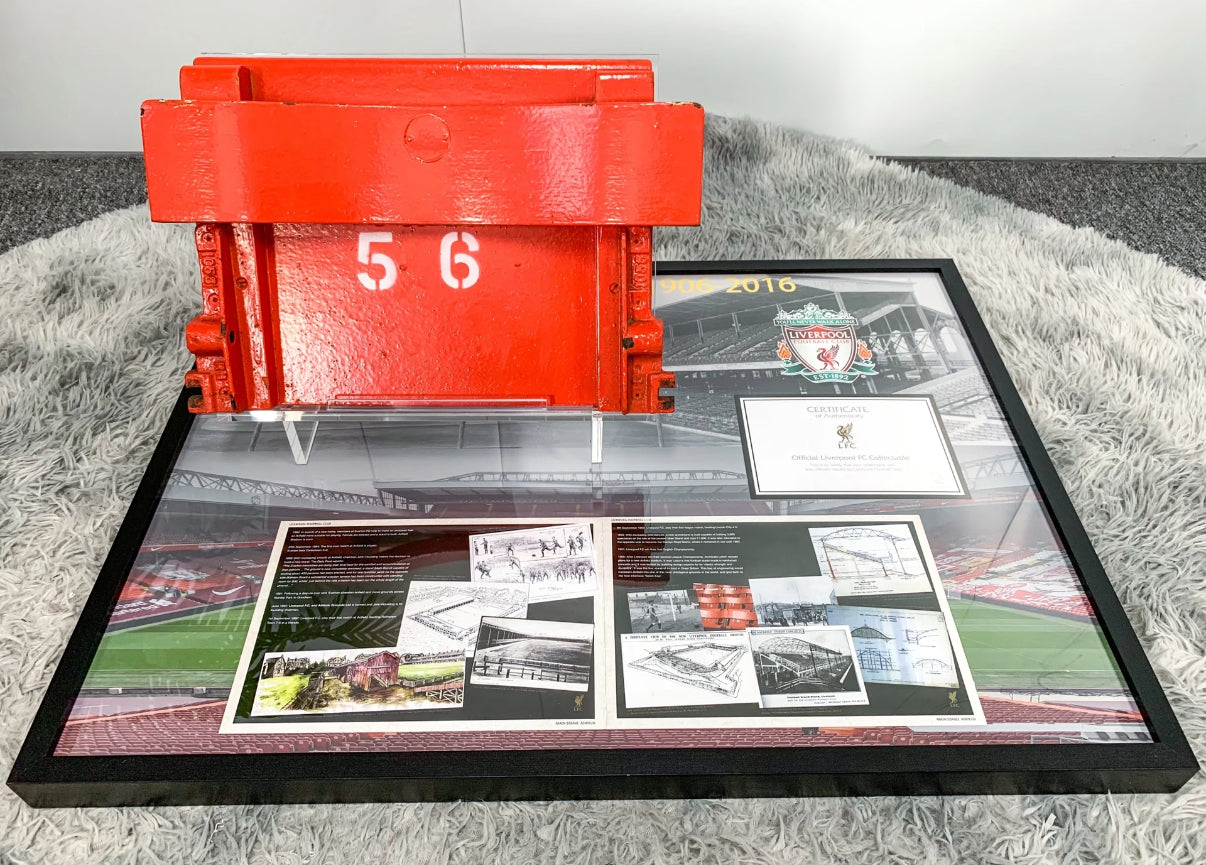 Liverpool FC Collectible – Sentimental Item Custom Framing