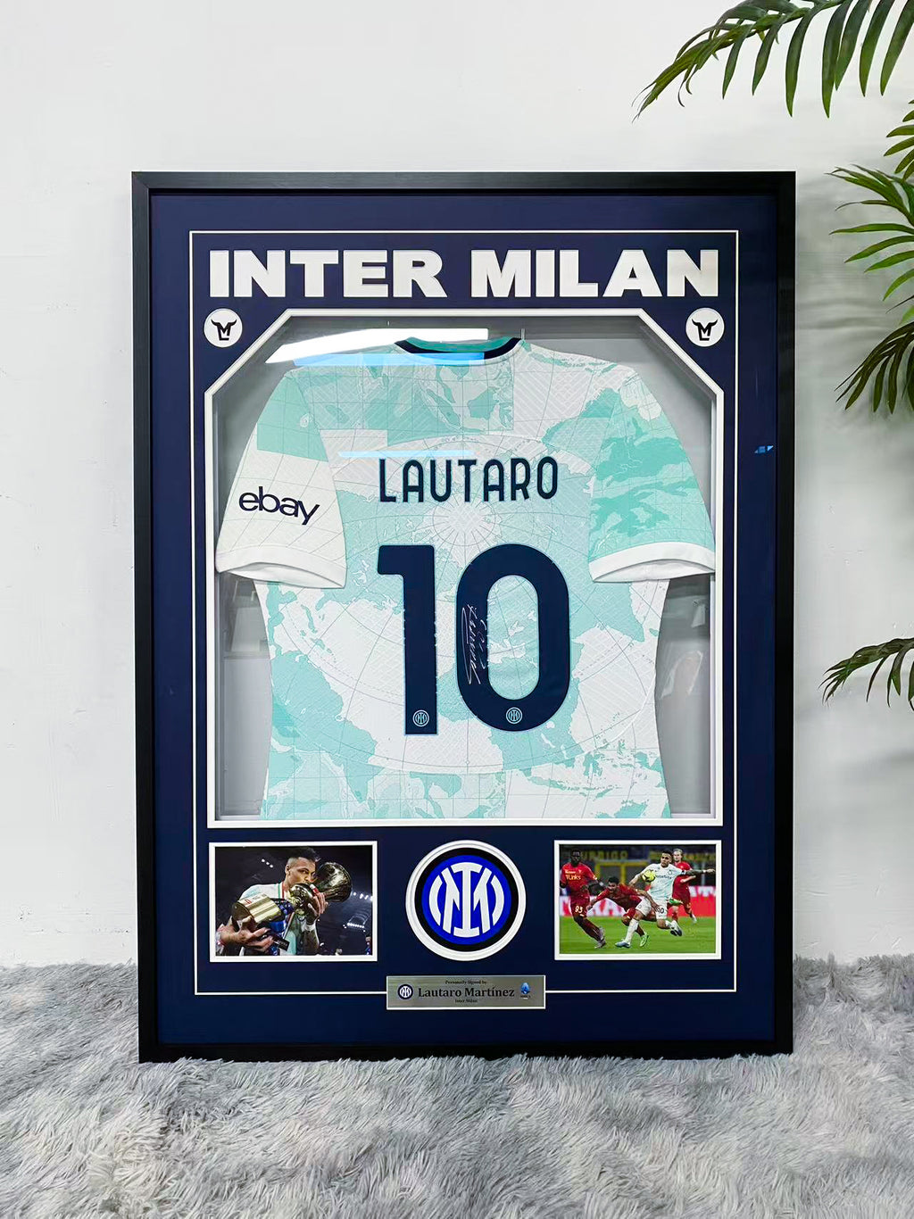 Lautaro Martinez Inter Milan Away Jersey