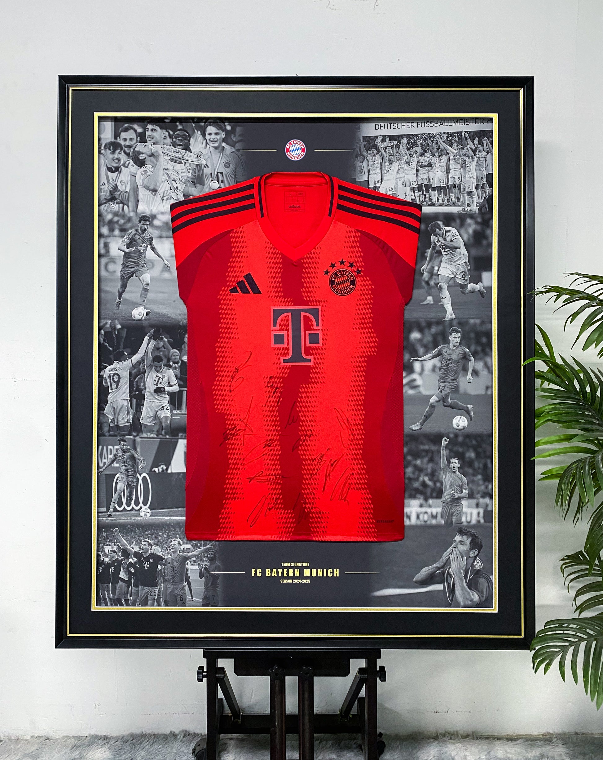 FC Bayern Munich Jersey Custom Framing