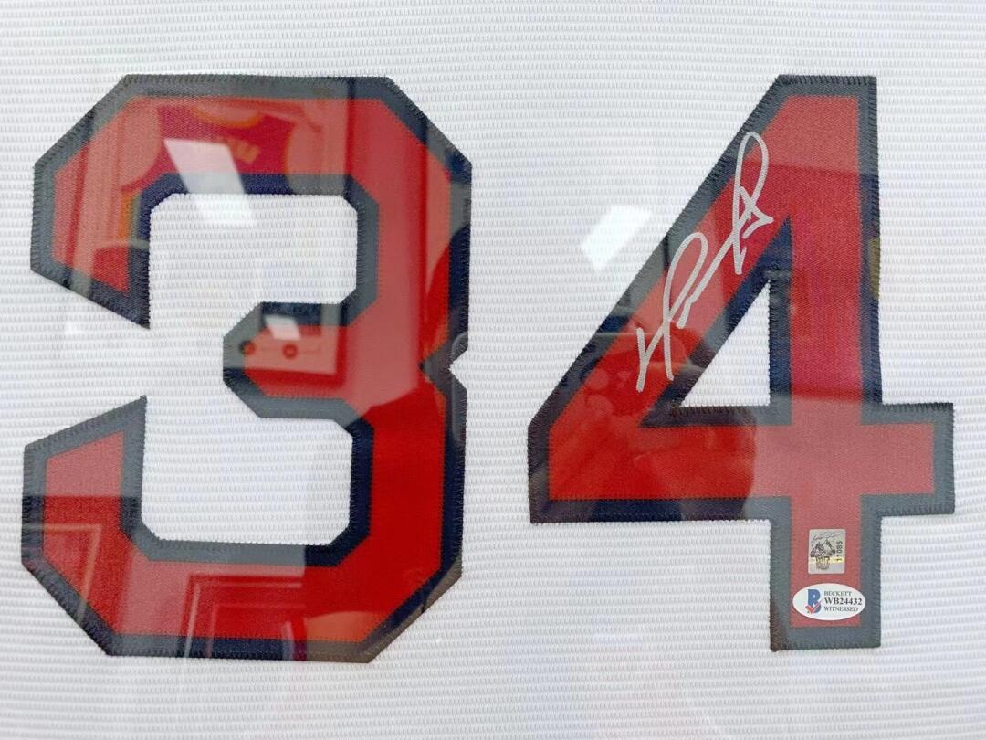 Boston Red Sox Jersey Framing