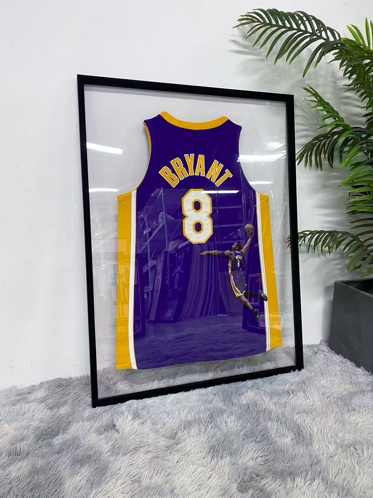 Kobe Bryant Los Angeles Lakers #8 Framed Jersey