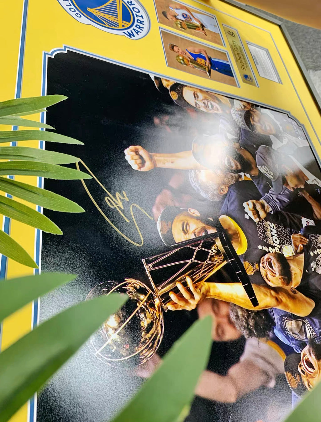 Stephen Curry Poster Custom Framing