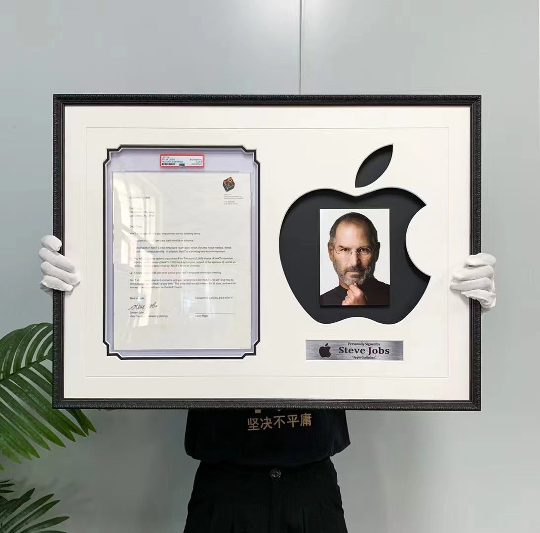 Steve Paul Jobs Custom  Framing
