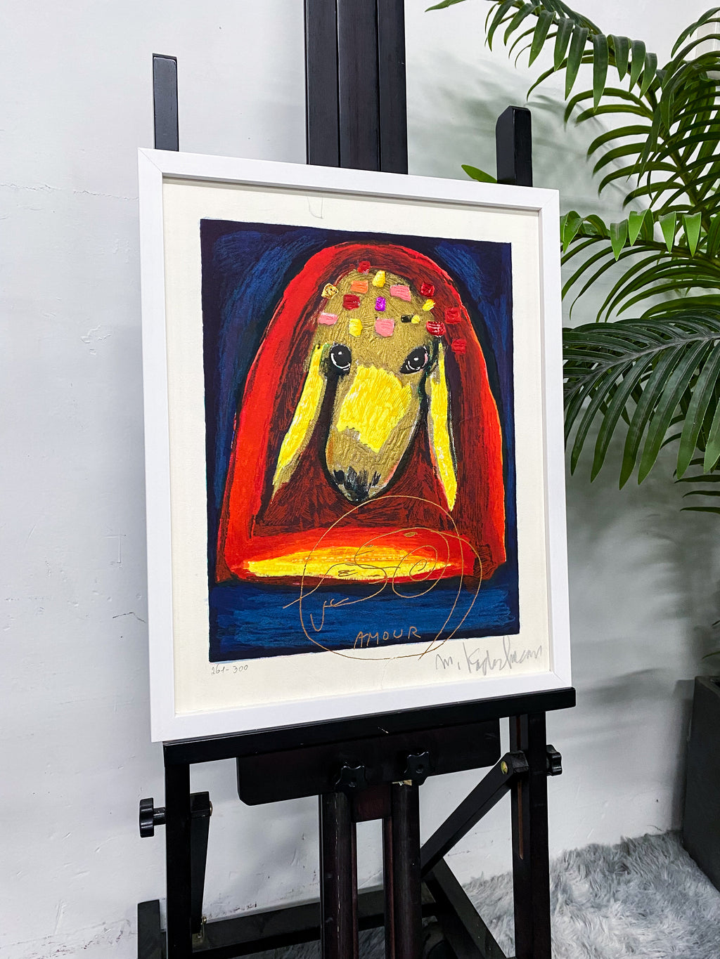 Michael Köhler Limited Edition Dog Art Print Framing