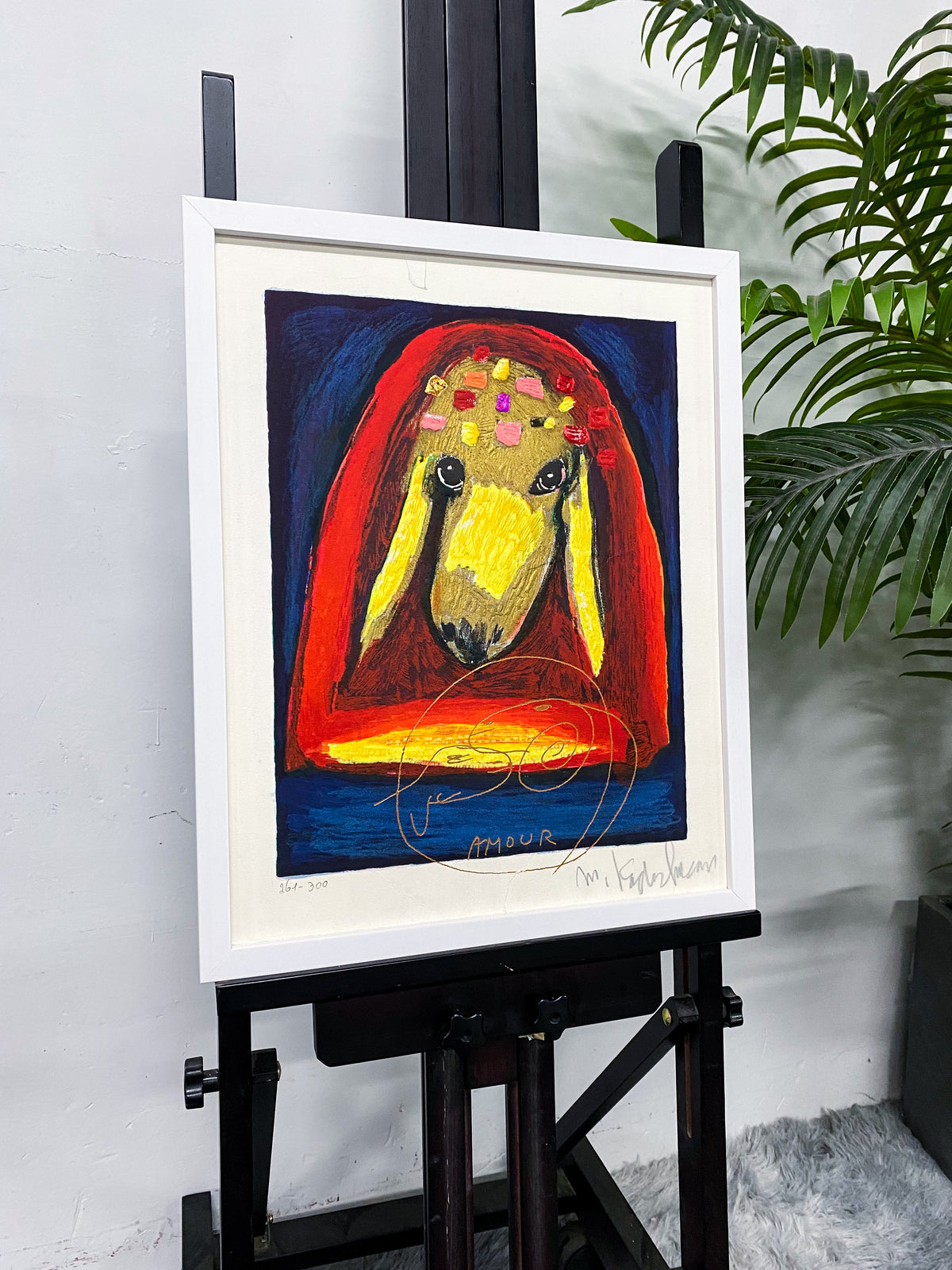 Michael Köhler Limited Edition Dog Art Print Framing