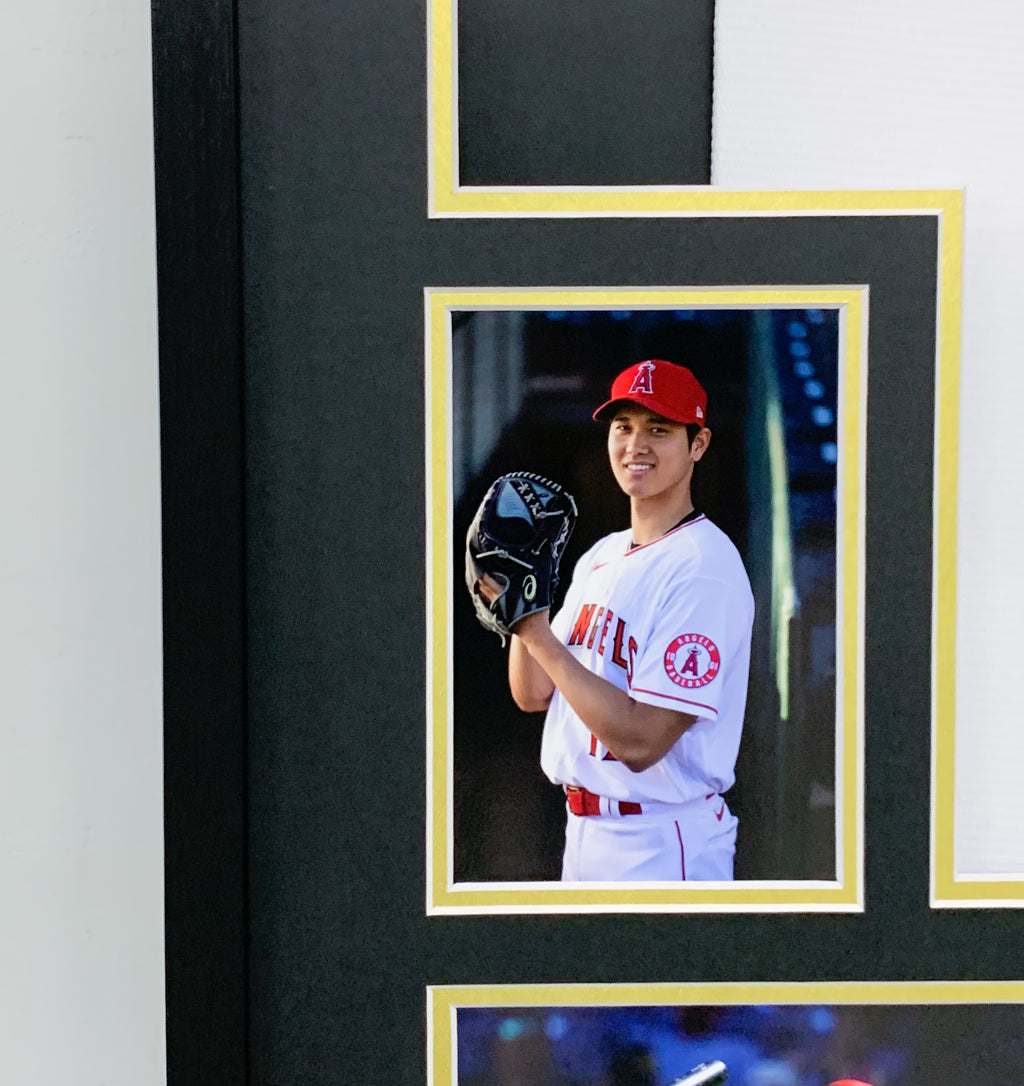 Shohei Ohtani Los Angeles Angels Jersey – Autographed Custom Framing