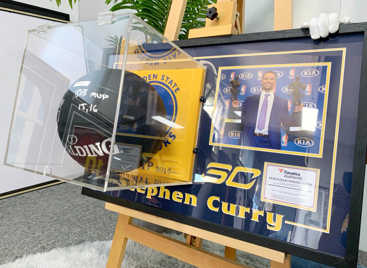 Curry Sentimental Item Custom Framed