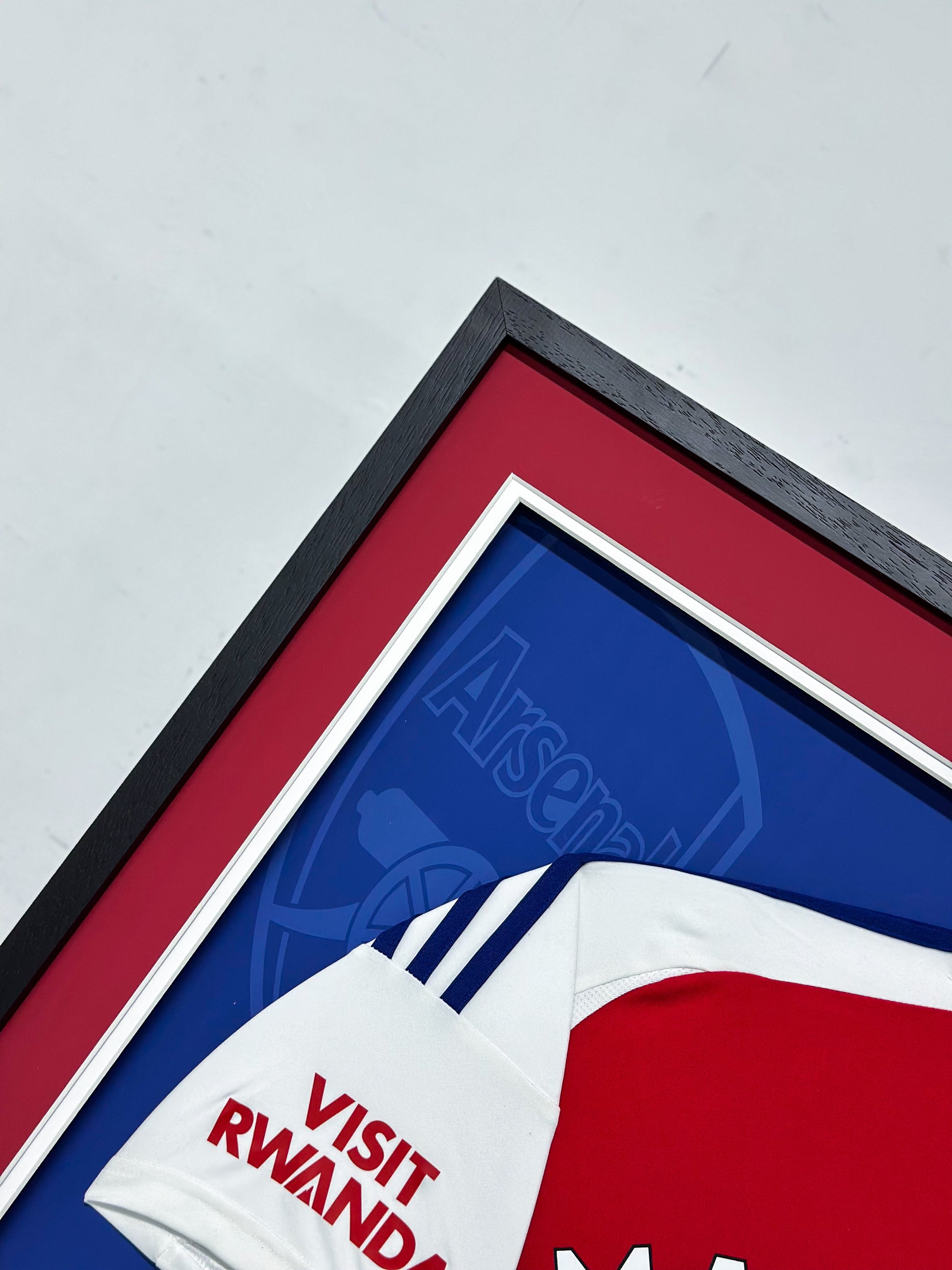 Gabriel Martinelli Arsenal FC Framed Signed Jersey