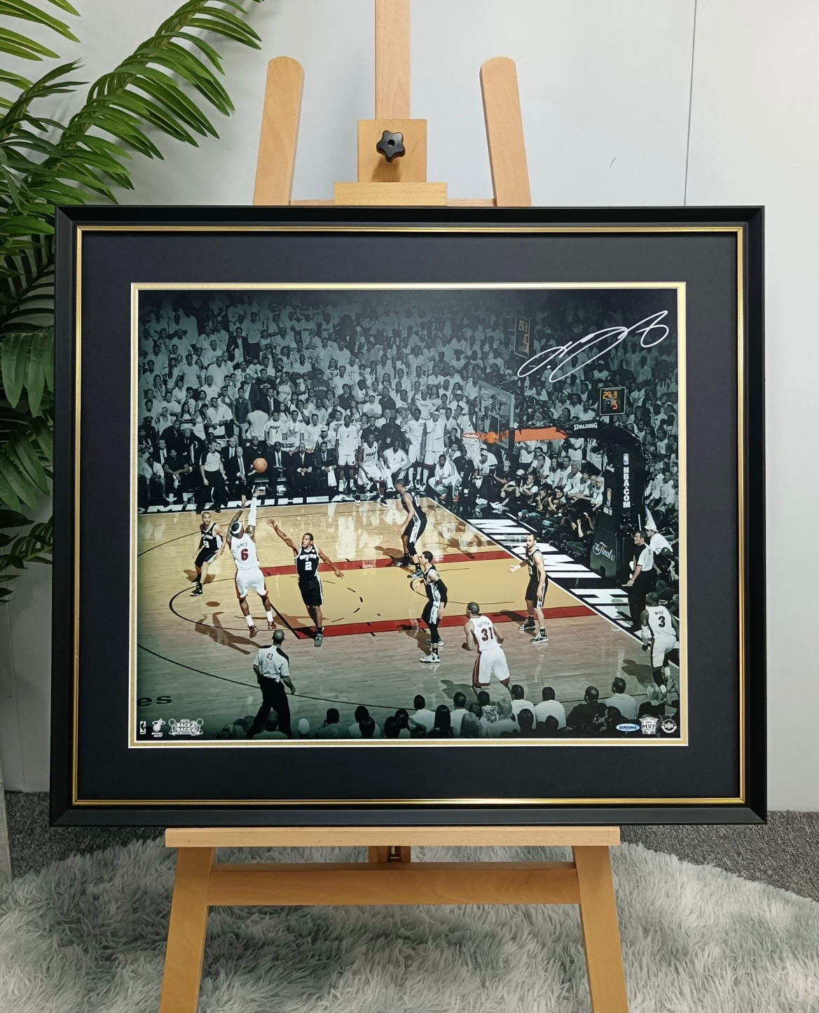 LeBron James Custom Framed Poster