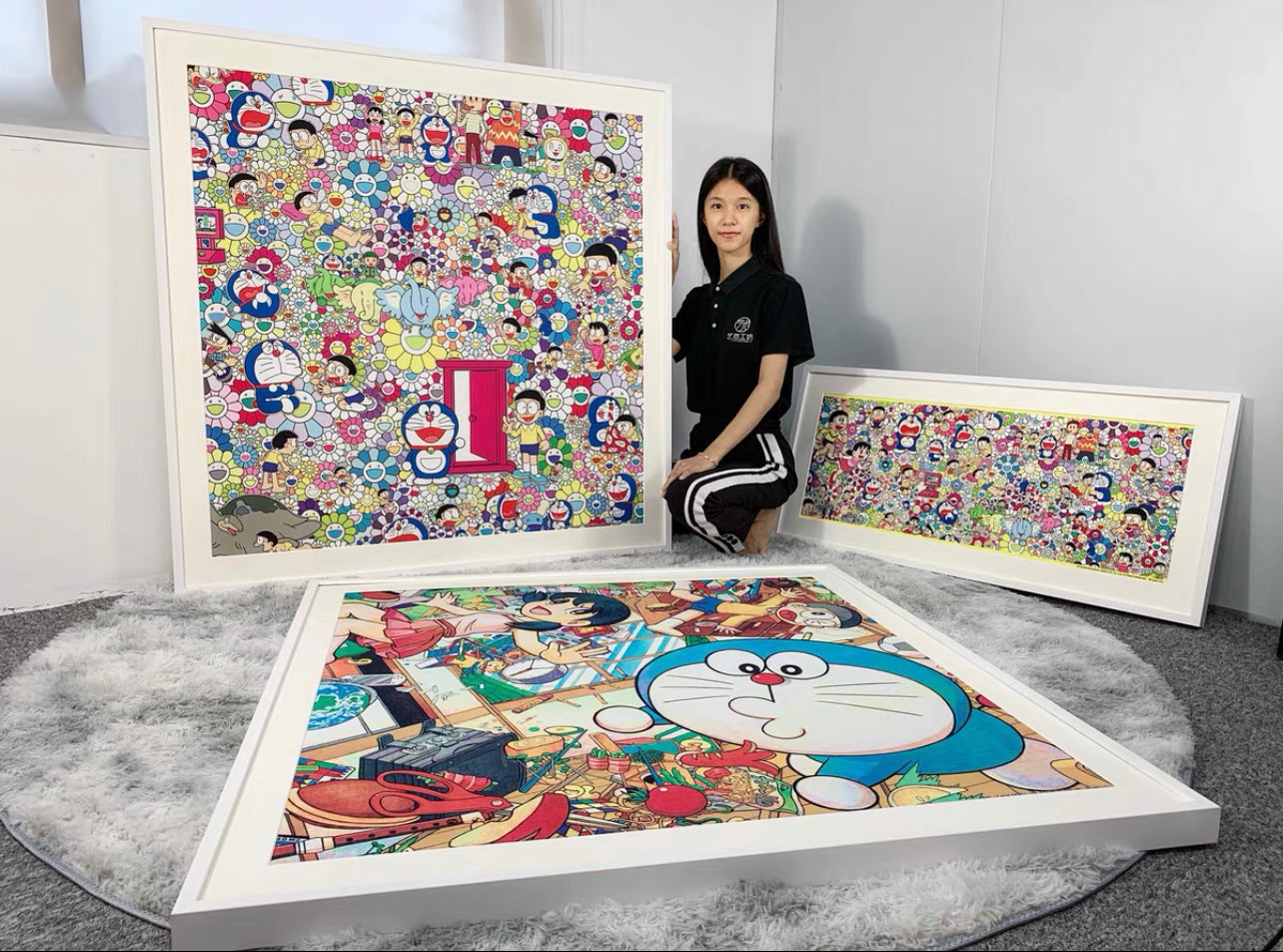 Doraemon Collectible Item Custom Framed