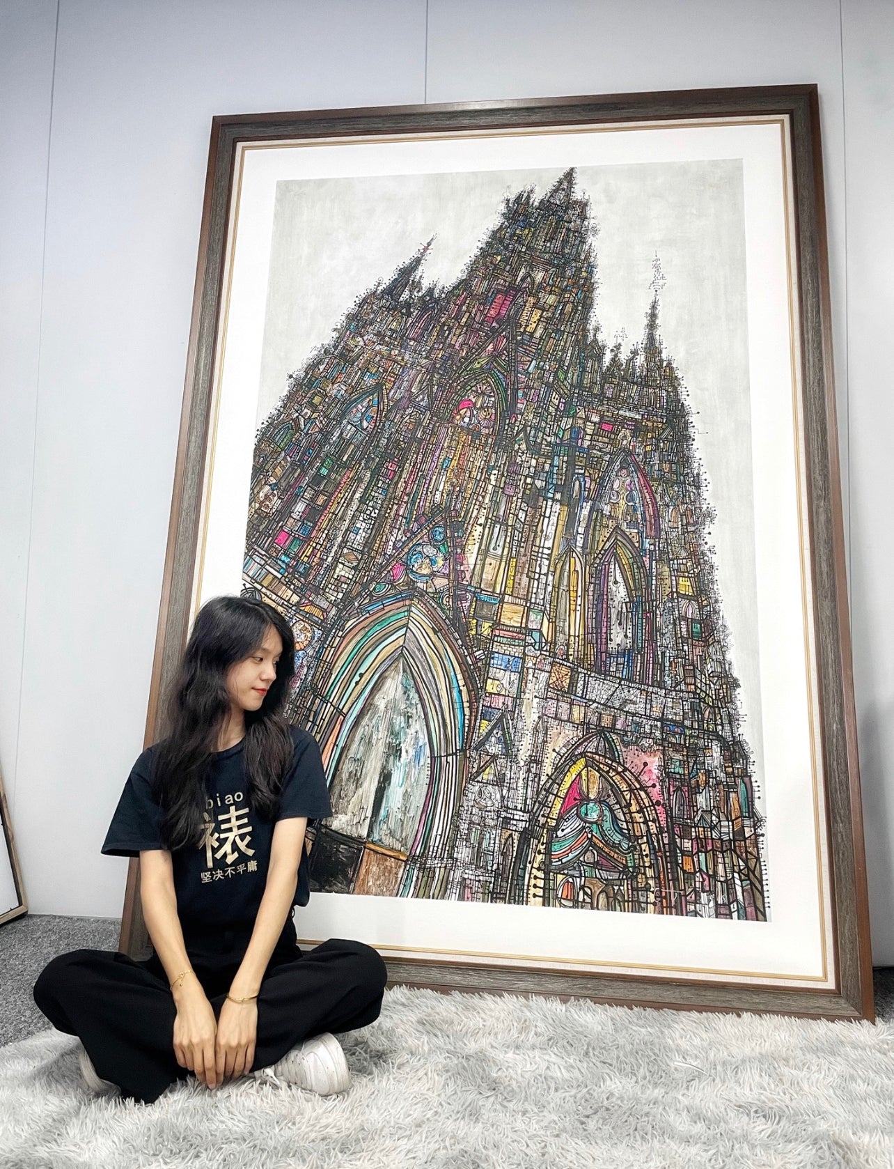 Custom Framed Painting Collectible