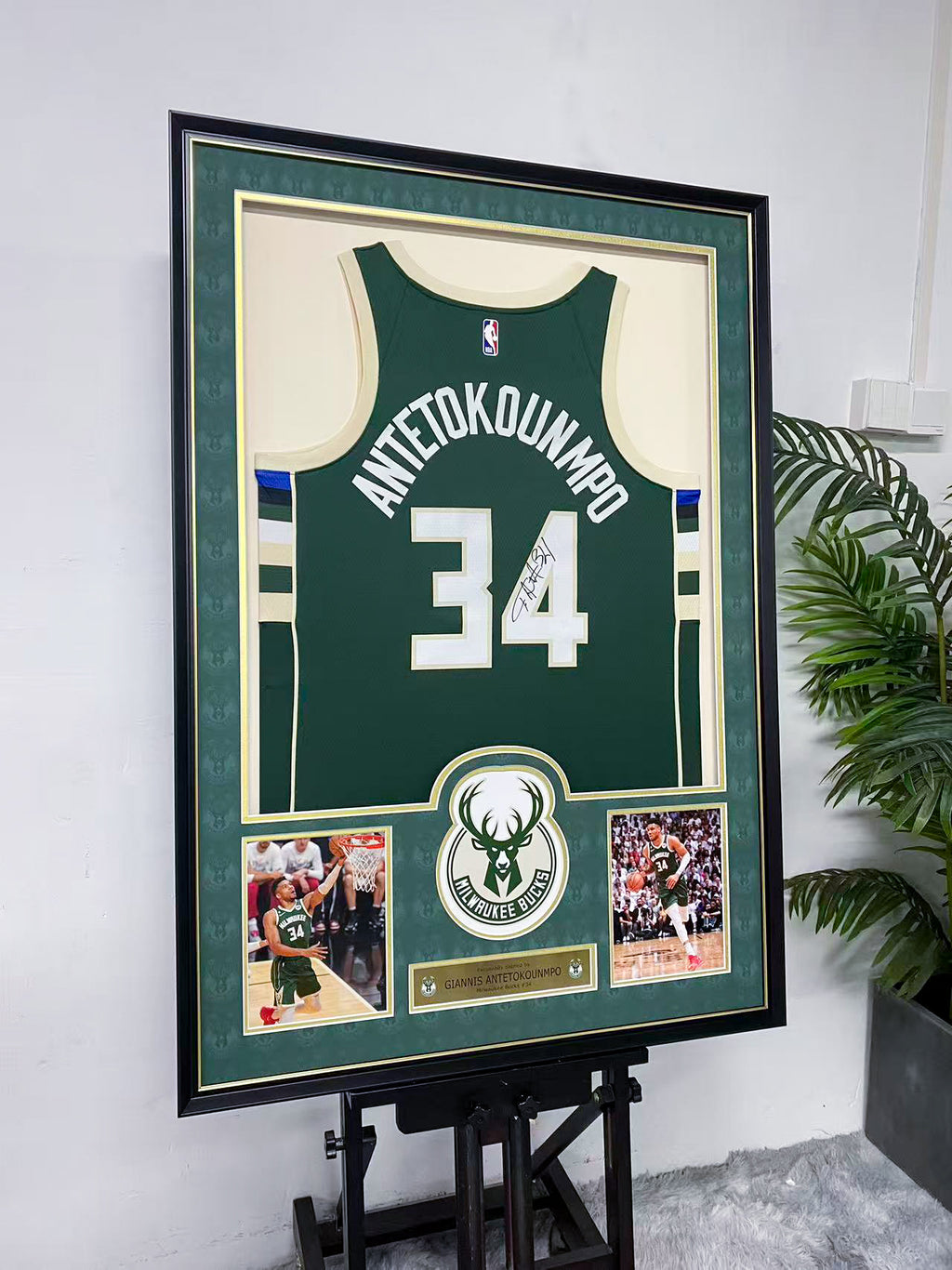 Giannis Antetokounmpo Milwaukee Bucks 34 Jersey