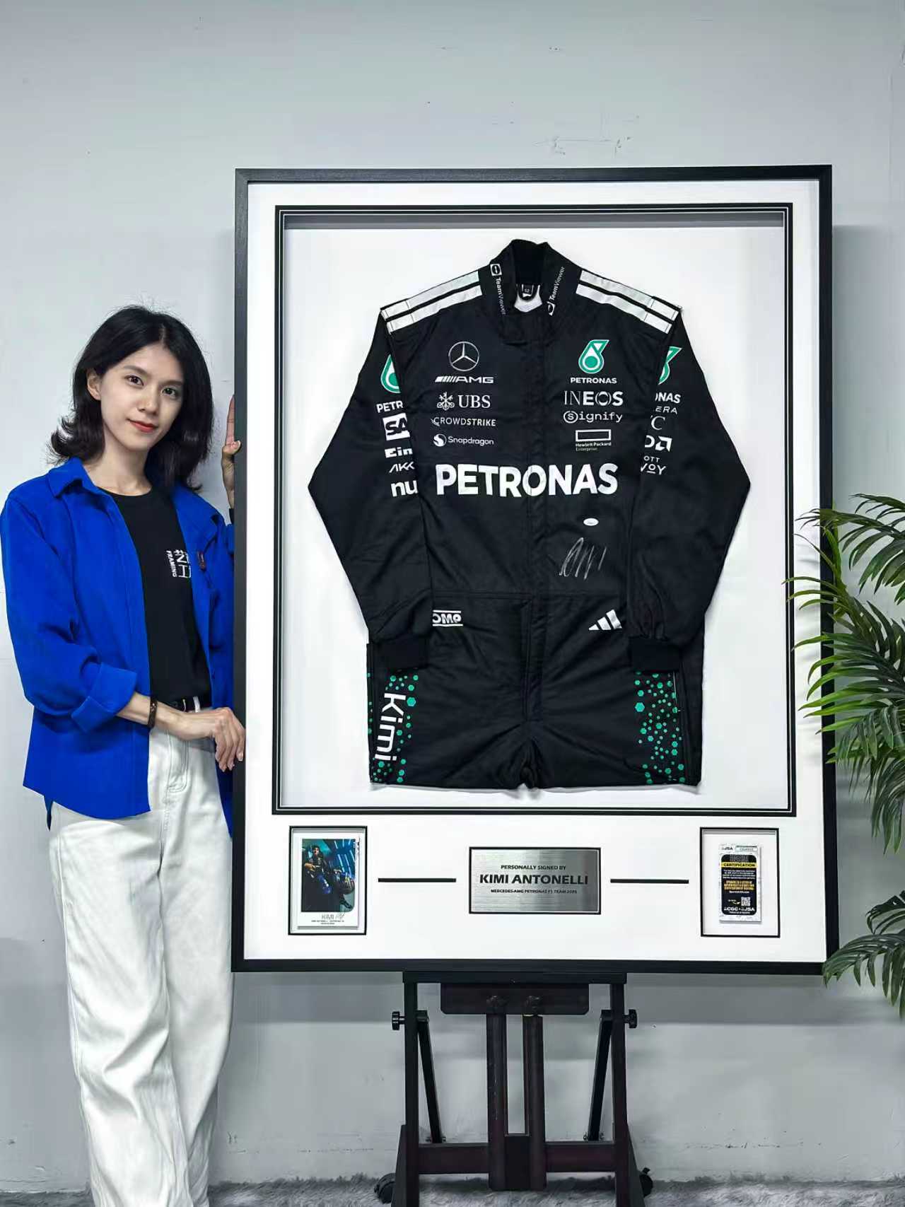 F1 racing suit Custom Framing