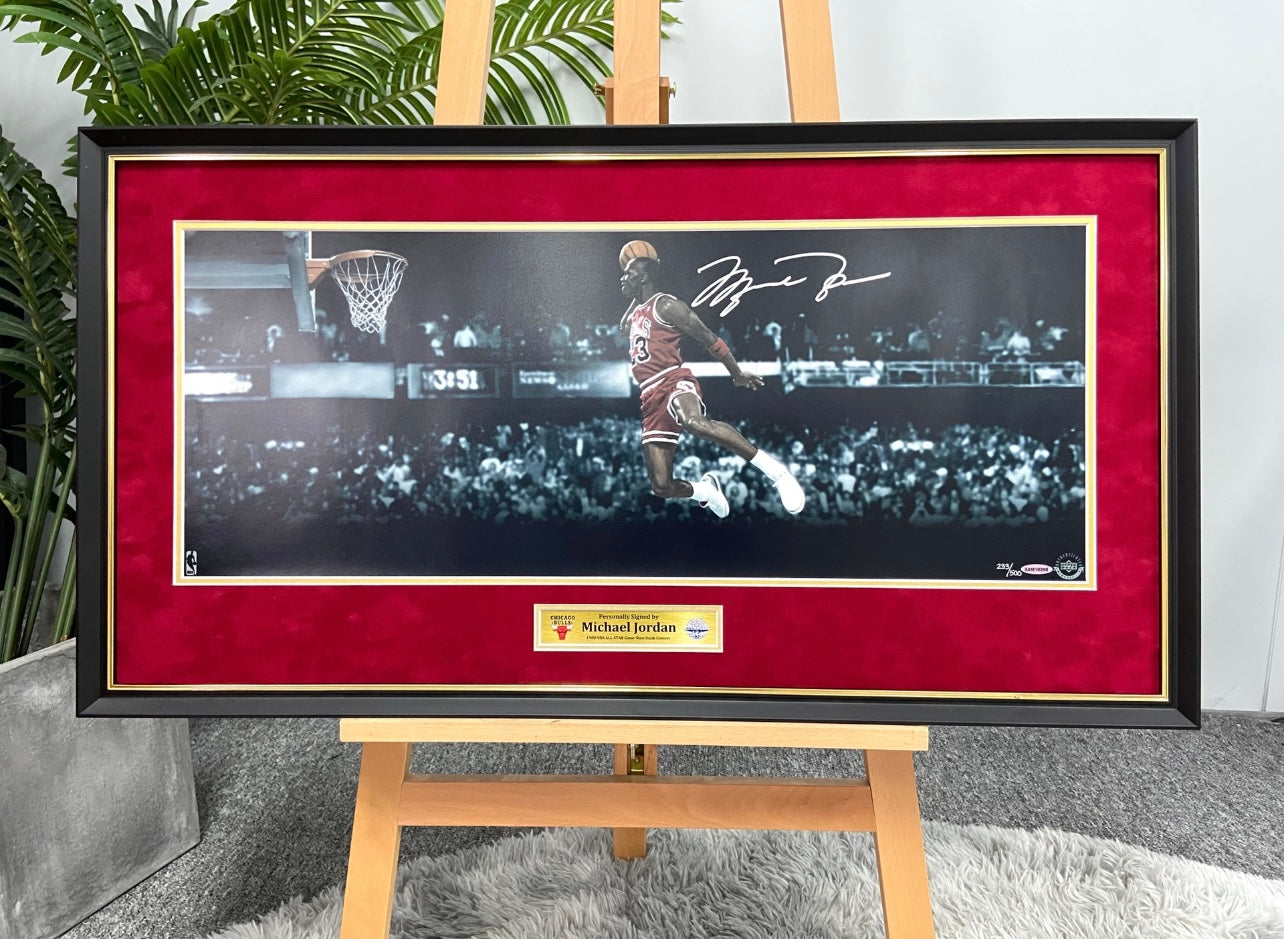 Michael Jordan Custom Framed Poster
