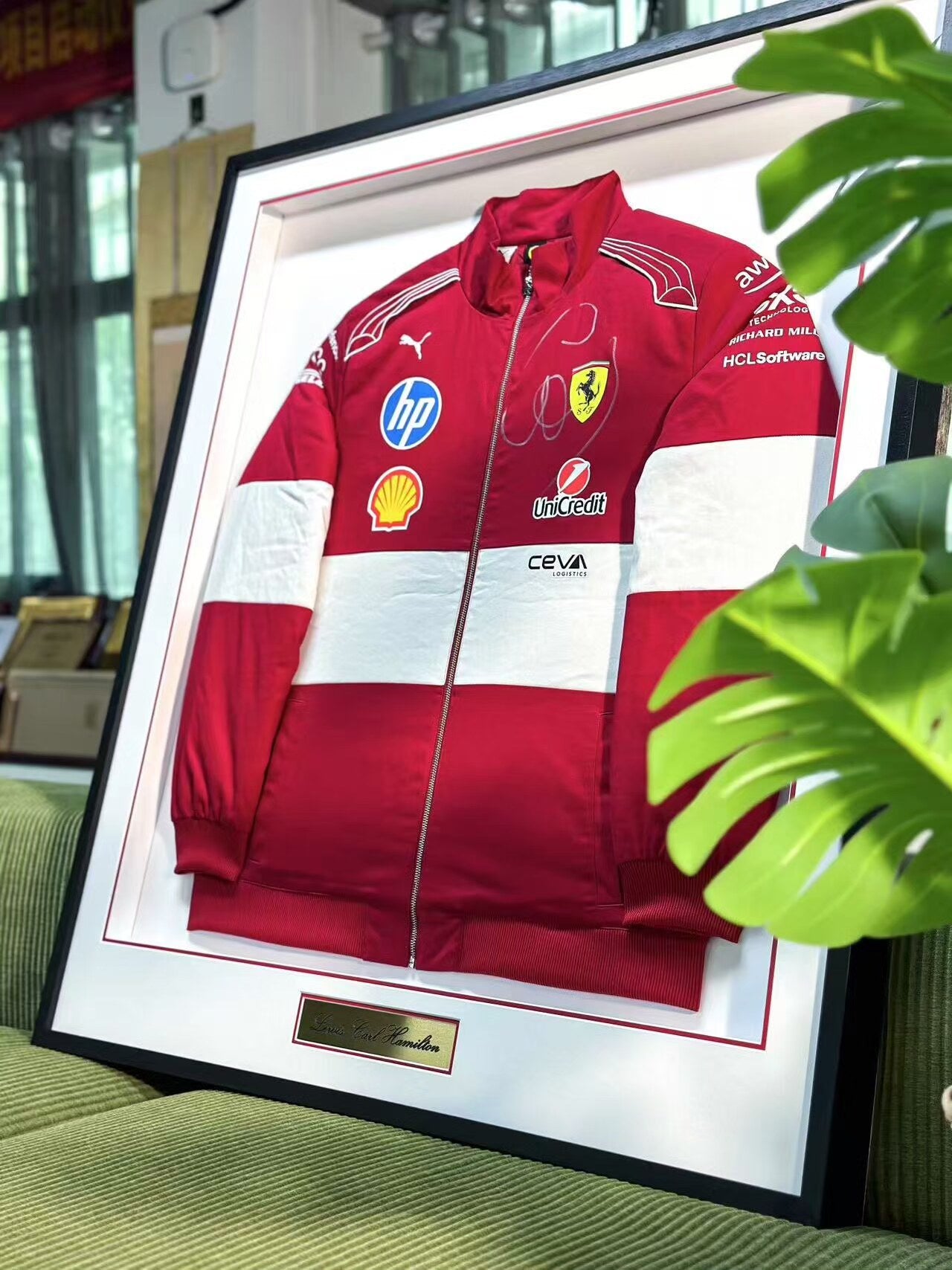 Racing Suit Custom Framing