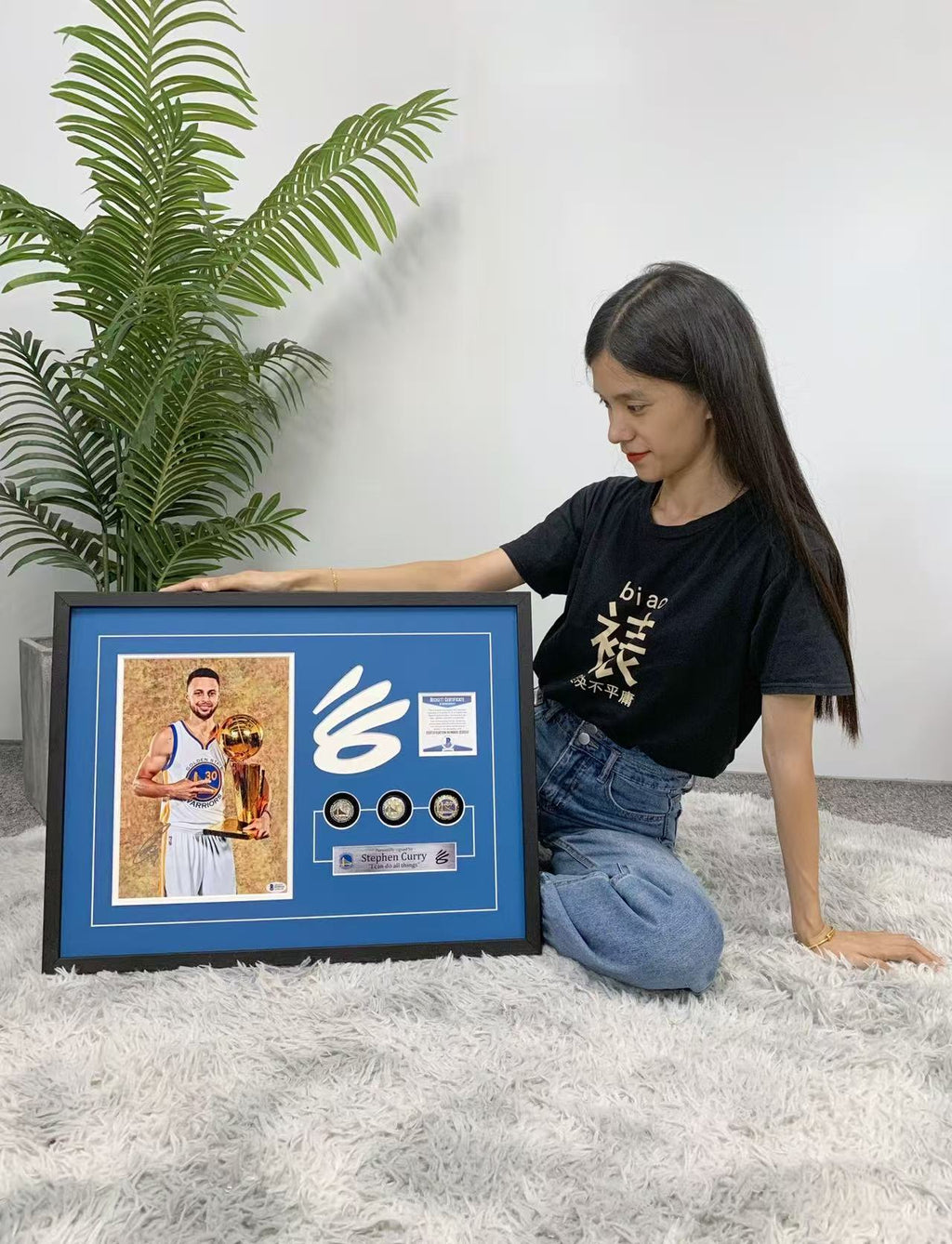 Stephen Curry Poster Framing