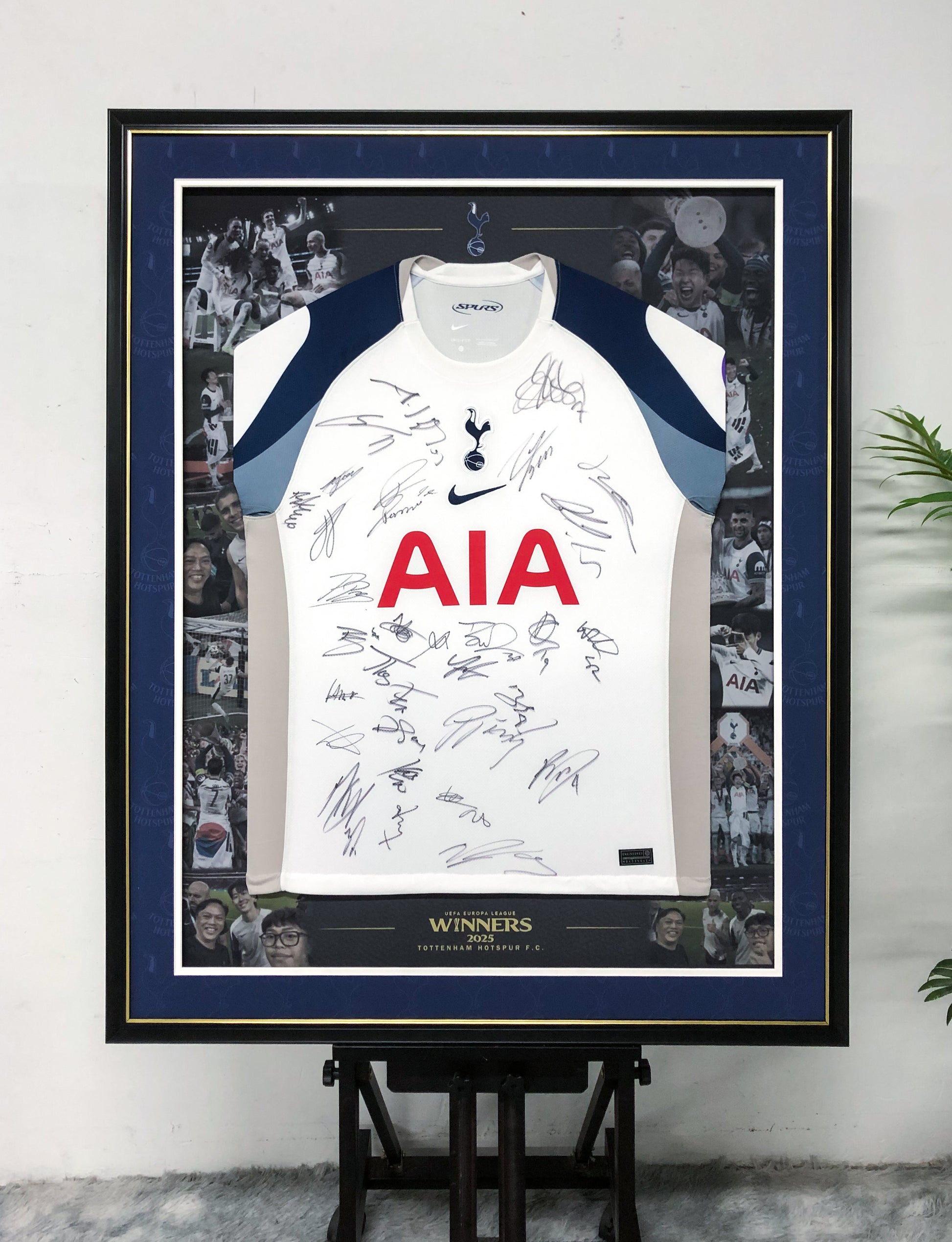 Tottenham Hotspur F.C. Jersey Custom Framing