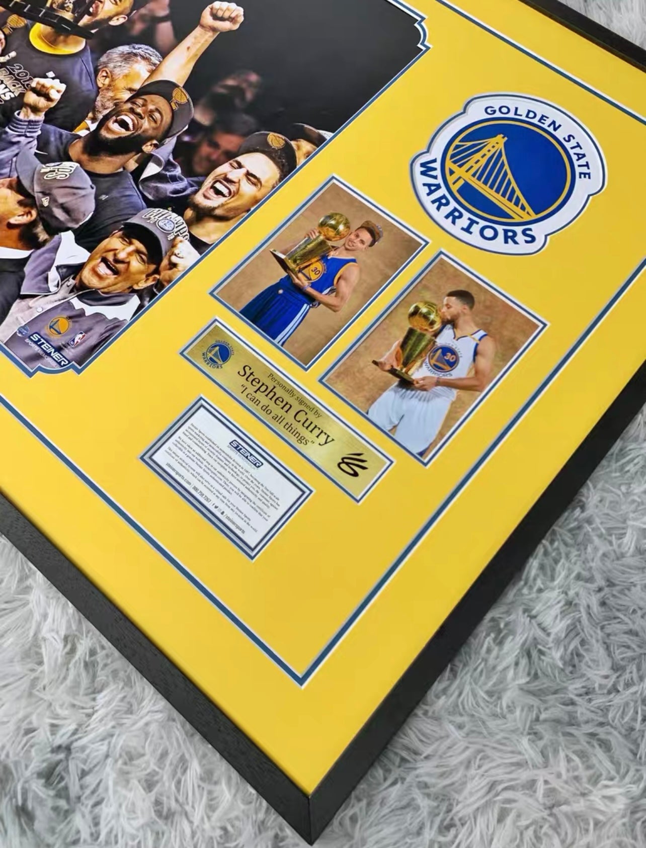 Stephen Curry Poster Custom Framing