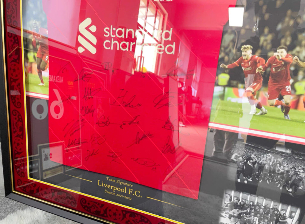 Liverpool FC Jersey – Autographed Custom Framing