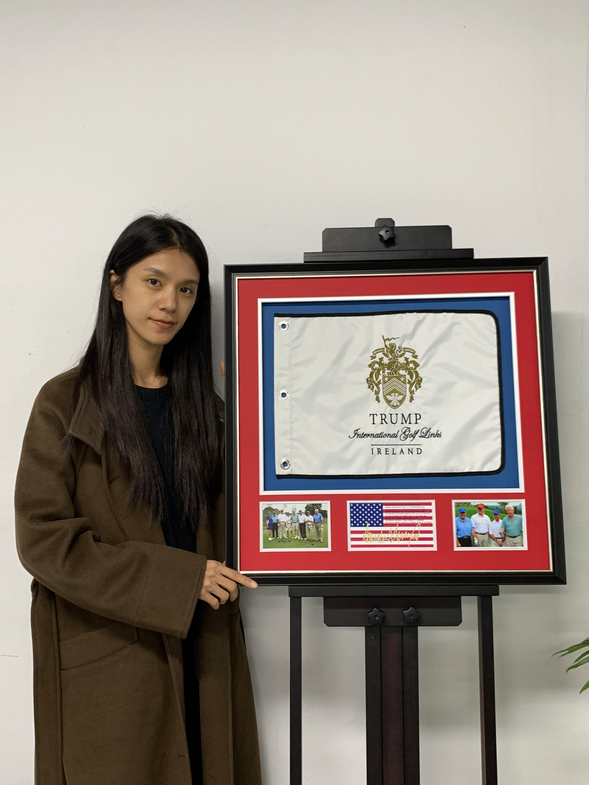 Golf Flag Custom Framing