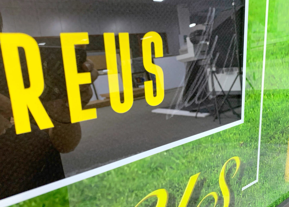 Marco Reus Borussia Dortmund Autographed Jersey Jersey Framing