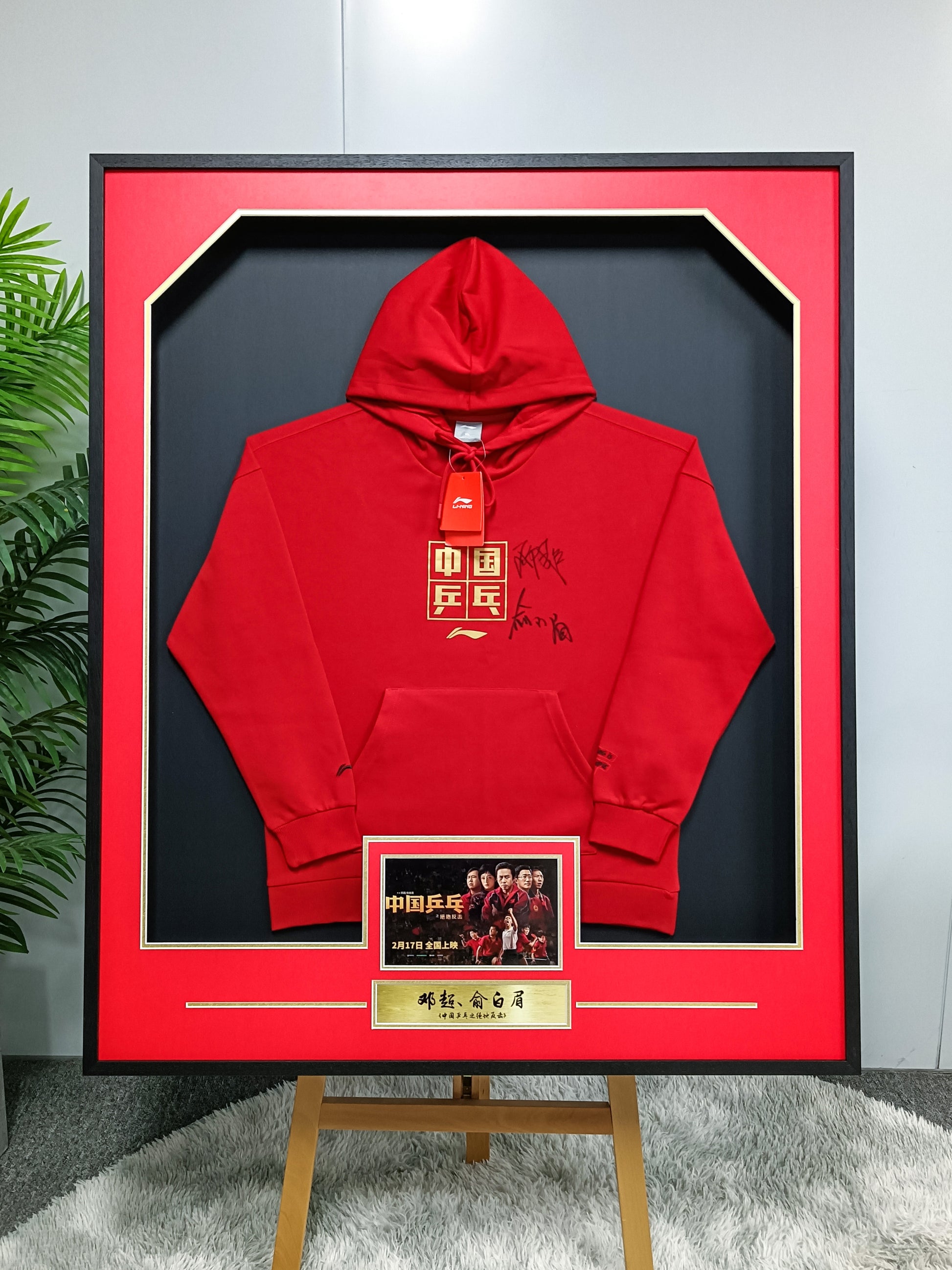 Custom Framed Hoodie Collectible