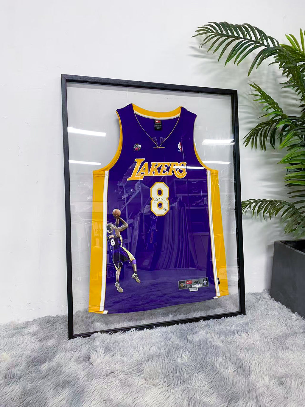 Kobe Bryant Los Angeles Lakers #8 Framed Jersey