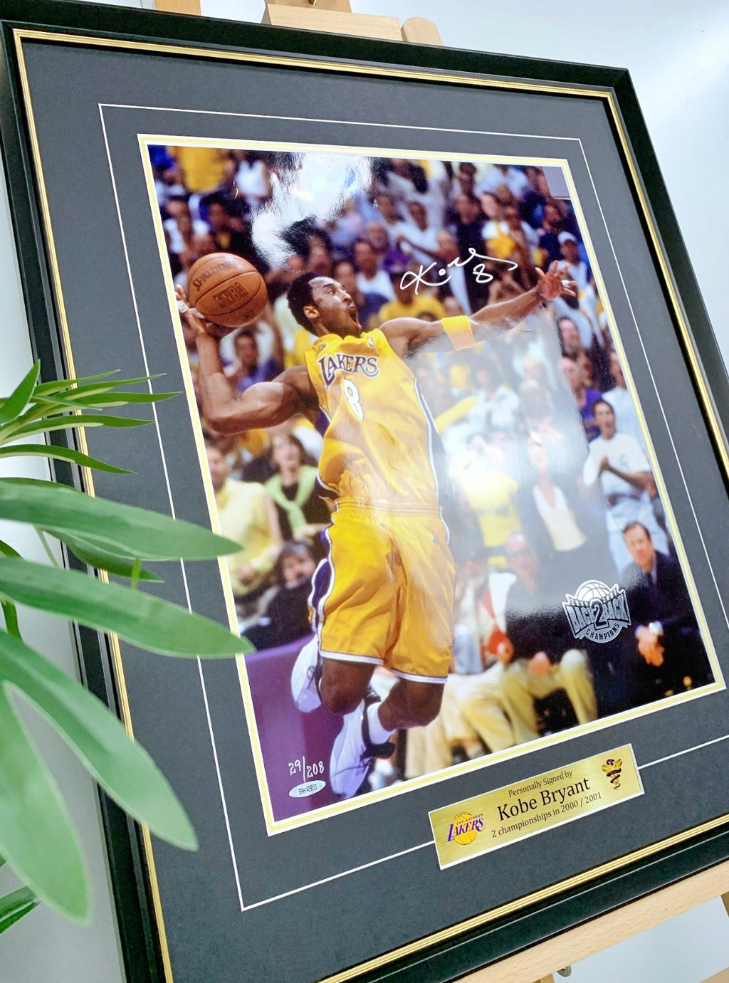 Kobe Bryant Custom Framed Poster