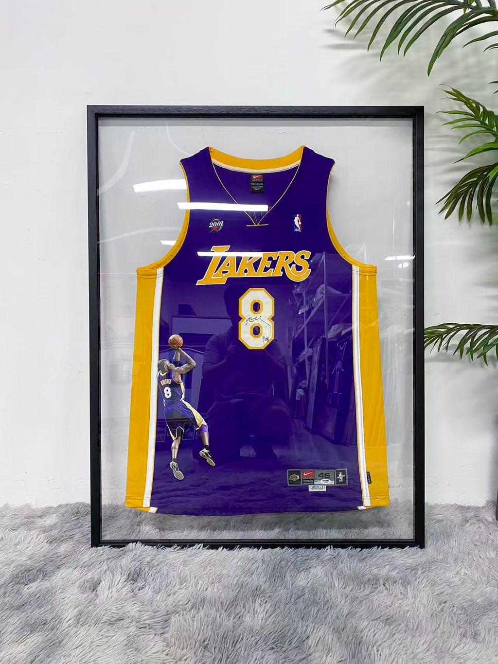 Kobe Bryant Los Angeles Lakers #8 Framed Jersey