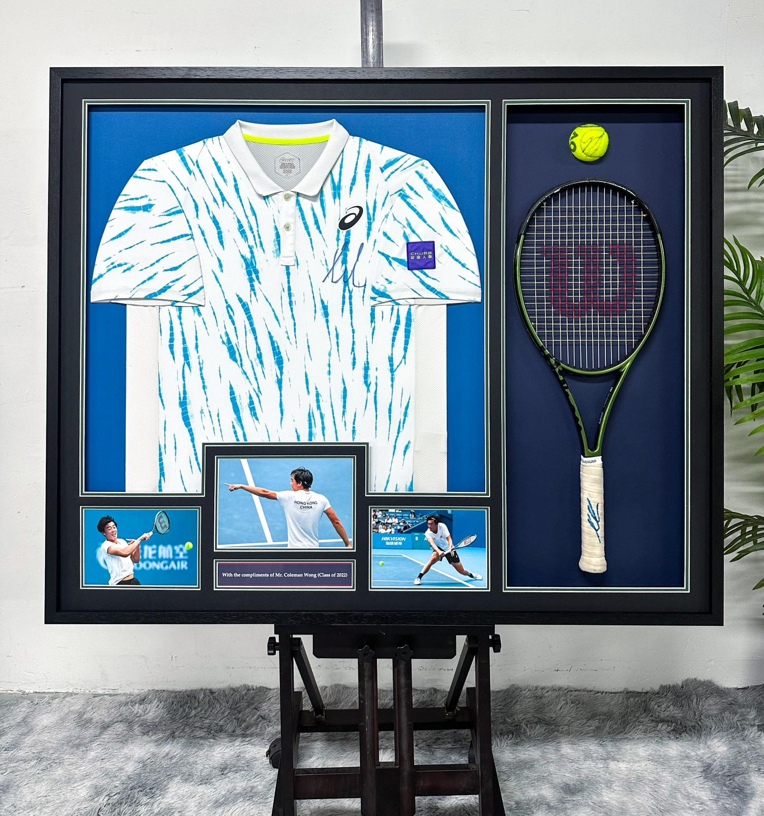 Badminton Sentimental Item with Personalized Custom Design Framed