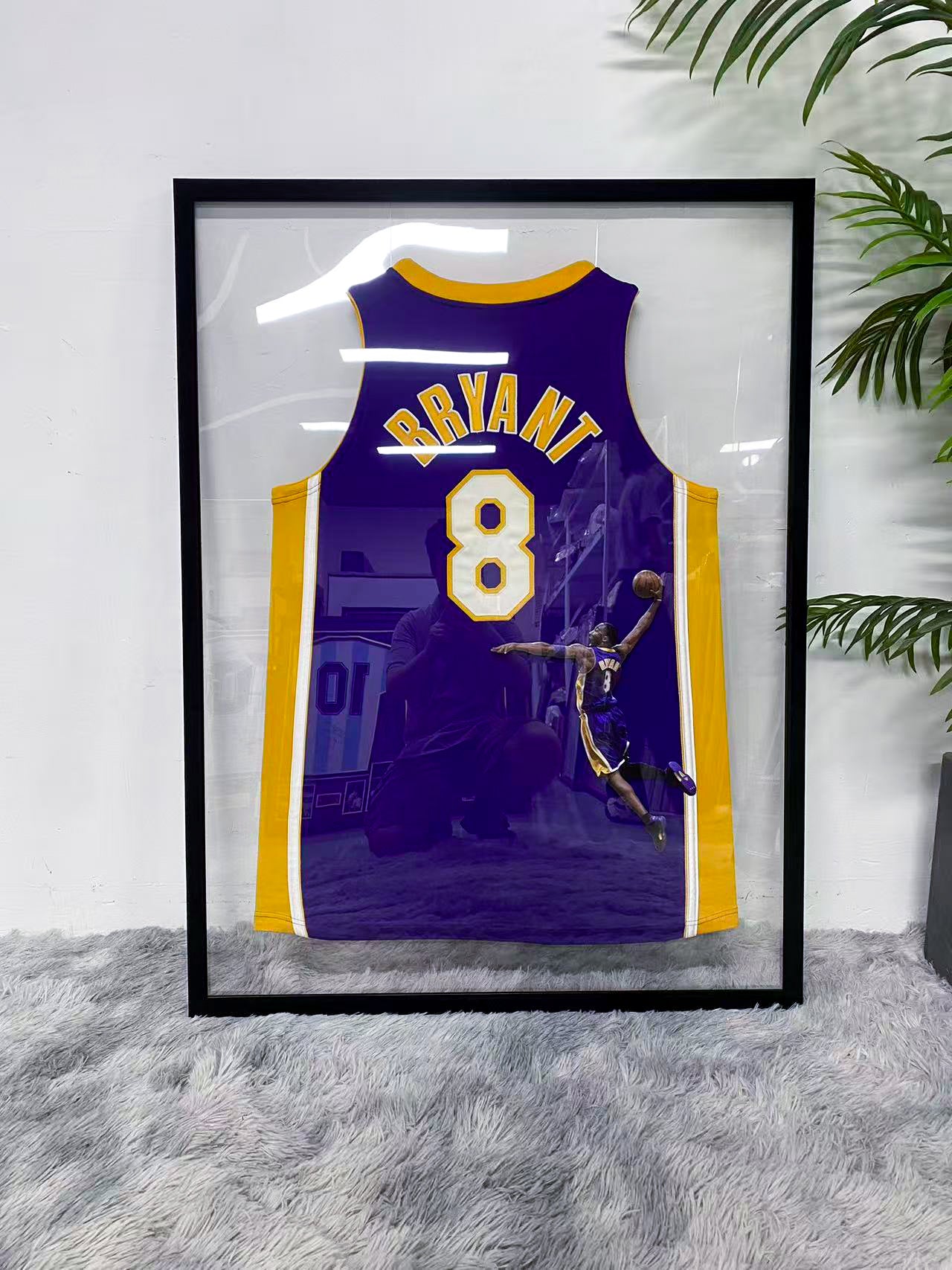 Kobe Bryant Los Angeles Lakers #8 Framed Jersey