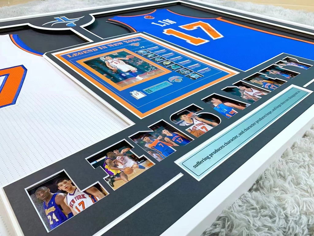 Linsanity New York Knicks Signed Jersey Framing