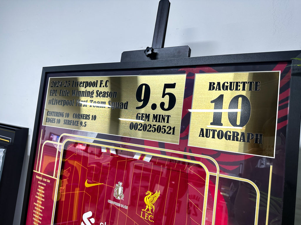 Liverpool FC Autographed Jersey Framing