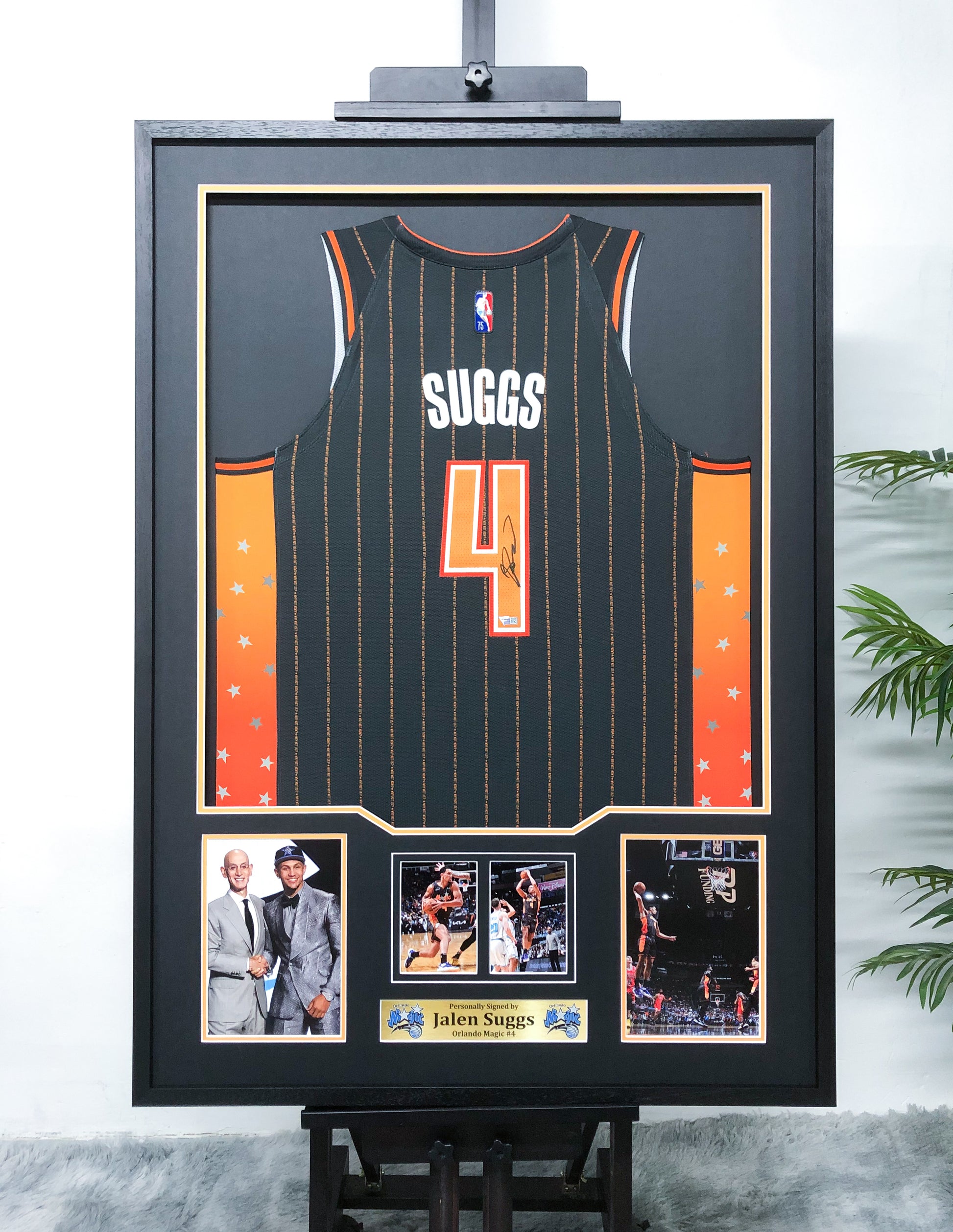 Jalen Suggs Orlando Magic Jersey Custom Framing
