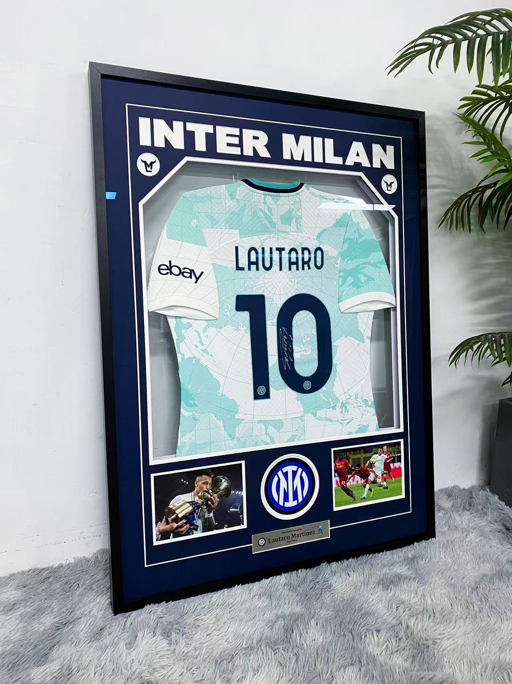 Lautaro Martinez Inter Milan Away Jersey