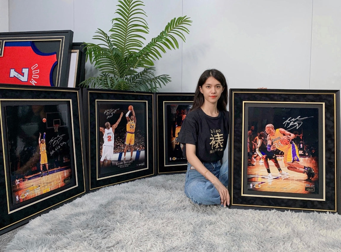 Kobe Bryant Custom Framed Poster