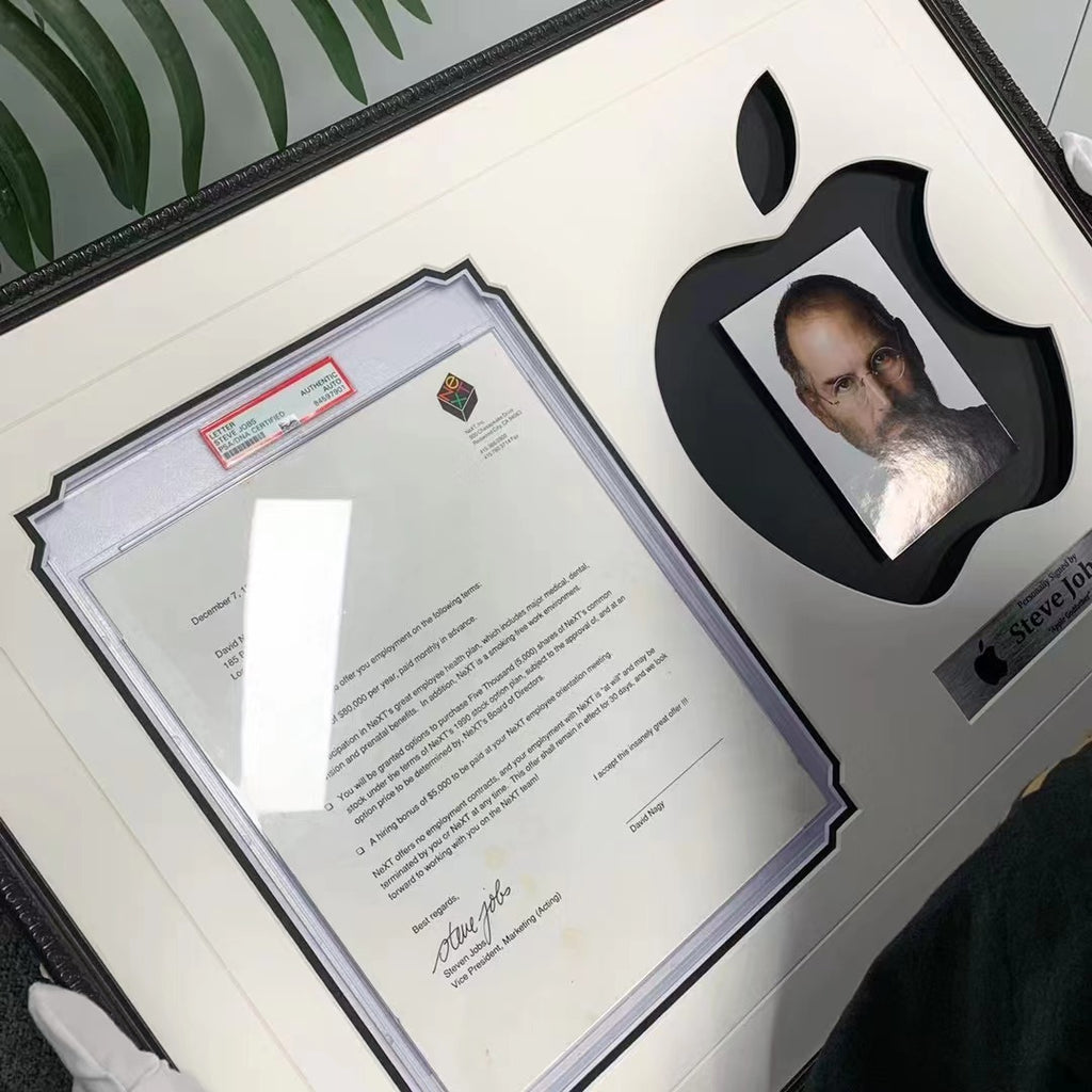 Steve Paul Jobs Custom  Framing