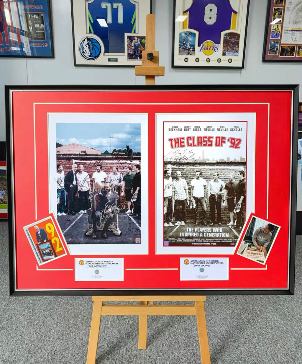 Manchester United Custom Framed Poster