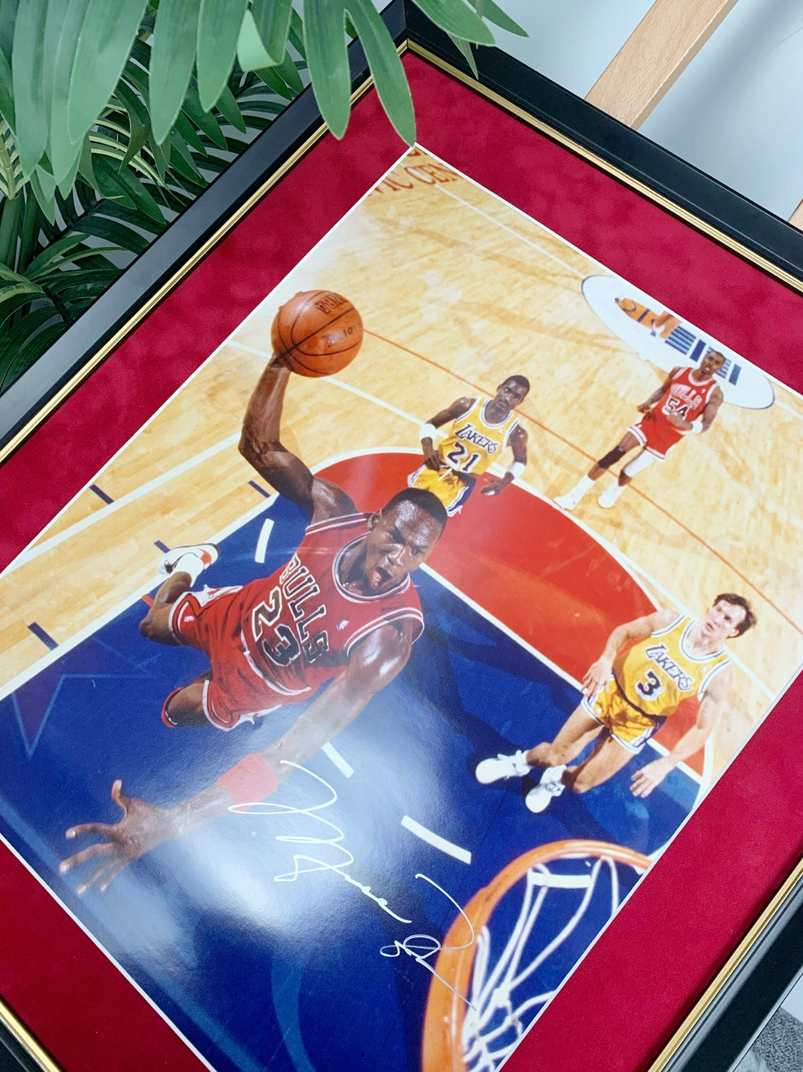 Michael Jordan Custom Framed Poster