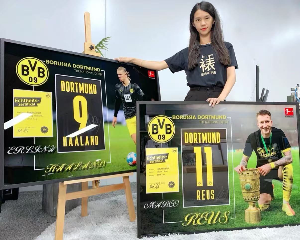 Marco Reus Autographed Jersey | Custom Framed Display