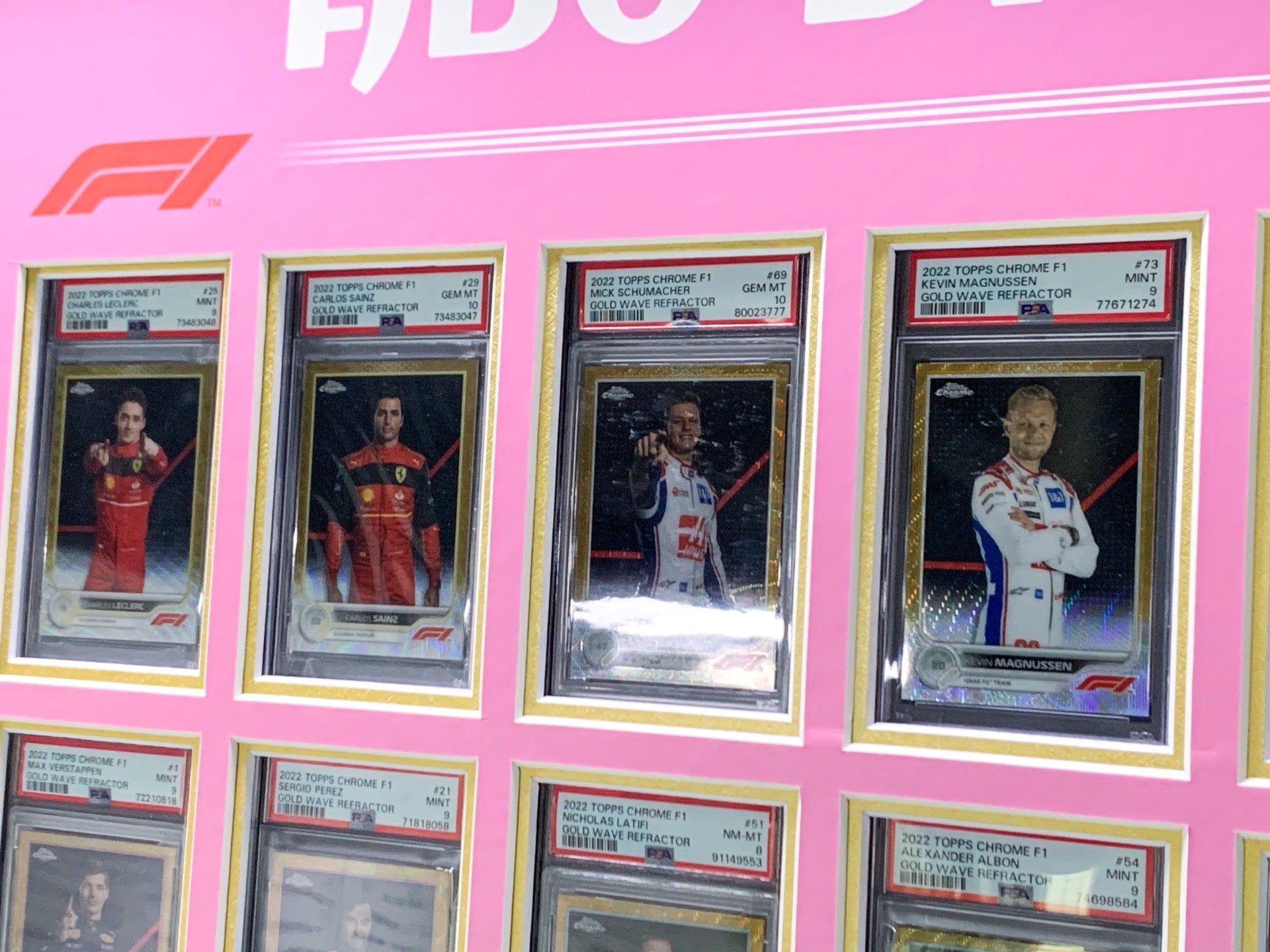 F1 player card
